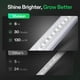 thumbnail image 3 of Luces LED de cultivo VIVOSUN T5 24W 5000K de espectro completo, 1 pie, paquete de 4, 3 of 7
