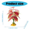 thumbnail image 3 of Reptiles Corner Plant Leaves Terrarium Fish Tanks Landscaped Hideouts Decoration for Bearded Dragon Lizards Geckos, 3 of 5