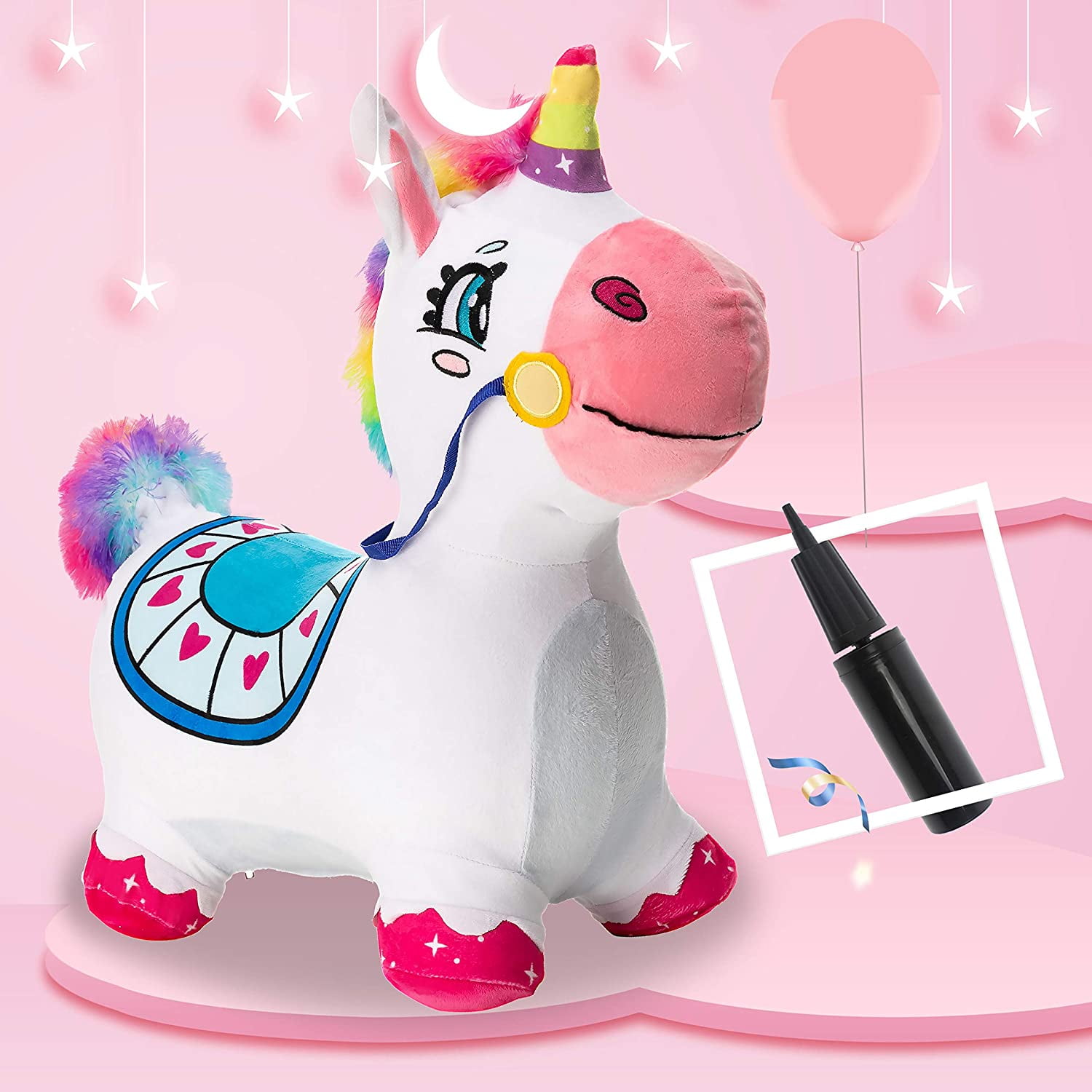 unicorn bouncy horse