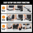 thumbnail image 6 of UNTIMATY 190 MPH 500 CFM 21V Battery Powered Handheld Leaf Blower and Vacuum 3-in-1 Cordless Leaf Blower with 2 x 4.0Ah Batteries and Charger, 6 of 13