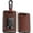 Black Metal Frame-short-Brown, variant on Key Fob Cover Compatible with Cadillac SRX ATS ELR XTS 2010-2015 3 Button Keychain Case Holder Protector