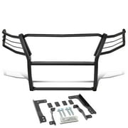 DNA Motoring GRILL-G-084-BK For 2015 to 2019 Chevy Colorado Powder-Coated Steel Front Bumper Protector Brush Grille Guard 16 17 18