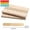 G 4M7, variant on Wuztai Natural Wood Popsicle Sticks, 50-Pack DIY Craft Sticks for Ice Cream Making, Wooden Craft Sticks