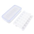 thumbnail image 1 of Bandeja de silicona para cubitos de hielo, bandeja para cubitos de hielo de 1,7 l, bandeja para cubitos de hielo para el hogar, accesorio para hacer hielo con tapa, mejore su experiencia, 1 of 9