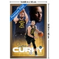 thumbnail image 3 of NBA Golden State Warriors - Stephen Curry 25 Wall Poster, 14.725" x 22.375" Framed, 3 of 5