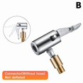thumbnail image 1 of Portable Tire Nozzle Clamp Inflatable Pump Connector Car Tire Air Chuck Inflator Compressor Can Be Deflated Valve Adapter, 1 of 1