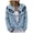 Blue, variant on Womens Cardigan Sweaters for Halloween Long Sleeve Lightweight Knit Cardigans for Womens Fall Spring Casual Tops