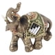 thumbnail image 2 of Estatua de elefante verde de la suerte Feng Shui, escultura, figurita de riqueza, regalo, decoración del hogar (M), 2 of 15