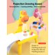 thumbnail image 2 of Children led projector drawing table toy painting set table educational board learning tools painting toys for children, 2 of 5