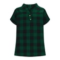 thumbnail image 6 of Blczomt Womens Tops Plus Size Trendy Cute Green Tops Dressy Summer Women Blouses,M, 6 of 8