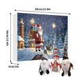 thumbnail image 2 of Christmas Gnome Advent Calendar 2024, 2024 24 Days Christmas Countdown Calendar with Collectible Gnome Plush Dolls Toys, Christmas Gifts for Adults and Kids (1 Pack), 2 of 8