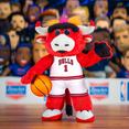 thumbnail image 4 of Bleacher Creatures Chicago Bulls Benny The Bull 10" Mascot Plush Figure, 4 of 5