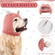 thumbnail image 4 of Orejas silenciosas para perros, orejeras para perros, protección contra el ruido, sombreros de punto para perros, orejas para mascotas, cubierta cálida para orejas de perro, sombrero de invi, 4 of 5