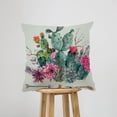 thumbnail image 2 of Throw Pillow Cover Boho Exotic Cactus Arrow Home Decor Pillowcase for Sofa 18x18 Inches, 2 of 6