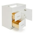 thumbnail image 2 of Ariel Hamlet 42 In. Right Offset Single Sink Base Cabinet In White, 2 of 9