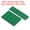 Green, variant on Uxcell Reflective Patch 1"x4" 2"x3", 7 Pcs Safety Appliques, White