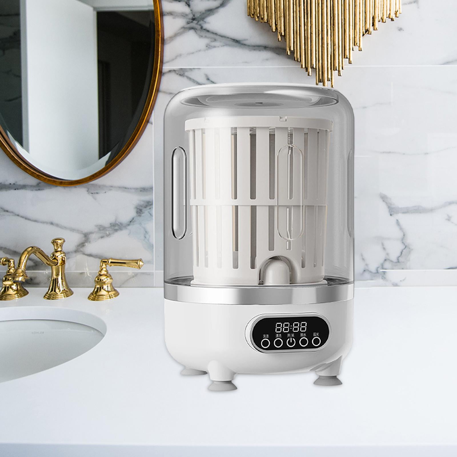 Small Washer Portable Laundry Bucket Washing Machine Gentle Hand Wash Simulation for Underwear Socks Baby Clothes
