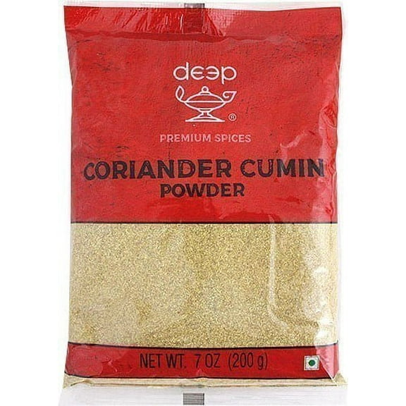 Deep Coriander Cumin (Dhana Jeera) Powder - 7 oz Pack of 4