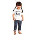 thumbnail image 3 of Grandmas Girl Princess Granddaughter Youth T Shirt Tee Girls Infant Toddler Brisco Brands 4T, 3 of 5