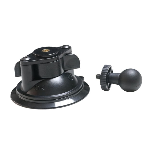 Soporte para cámara de coche, soporte para cámara de acción, bola de 25 mm/1 pulgada, accesorios, para cámaras deportivas con fuerte succión para