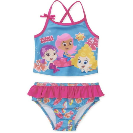 Baby Girls' 2 Piece Tankini Swimsuit - Walmart.com