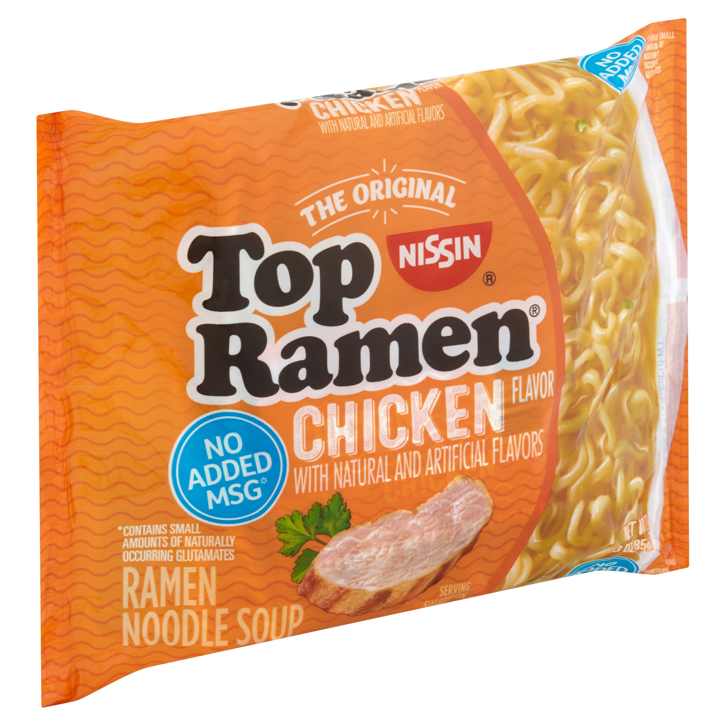 Nissin The Original Top Ramen Chicken Flavor Ramen Noodle Soup 3 Oz Walmart Com Walmart Com