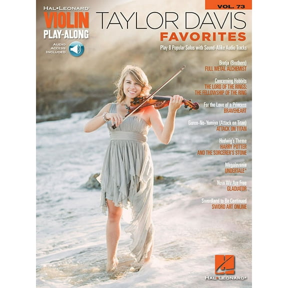 Taylor Davis - Favorites: Violin Play-Along Volume 73 (Hal Leonard Violin Play-Along) Book/Online Audio, (Paperback)