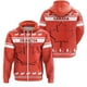 thumbnail image 3 of Sudadera con capucha y cremallera con estampado de la bandera nacional de Canadá para hombre, moda con impresión 3D, novedad en sudaderas, estilo hip hop, estilo Harajuku, camisetas de gran tamaño, 3 of 4