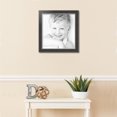 thumbnail image 3 of ArtToFrames 17x18 inch Black Velvet with Silver Wide Picture Frame, Black MDF Poster Frame (4693), 3 of 7