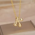 thumbnail image 2 of Letter Necklace Gold Initial Letter Necklace Personalized for Mom Necklace, Jewelry Gifts for Women, Valentine’s Day, 2 of 2