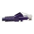 thumbnail image 3 of Tripp Lite 15ft Cat6 Gigabit Snagless Molded UTP Patch Cable (RJ45 M/M), Purple, 3 of 4