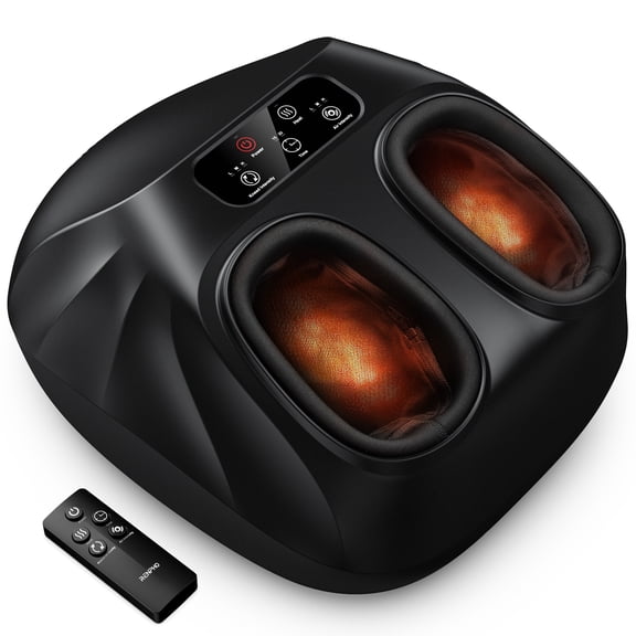 RENPHO Electric Shiatsu Foot Massager with Remote, Christmas Birthday Gifts,Foot Massager Machine with Heat, Relieve Plantar Fasciitis and Tired Muscles, Fits Men feet Size up to 14