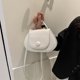 thumbnail image 3 of Bolso de mujer PU Satchel Bolsos Simple elegante Clutch Crossbody Bag (Blanco) FLhrweasw Nuevo, 3 of 6