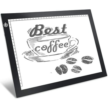 A4 Portable LED Tracing Light Box Dimmable Brightness LED Art Tracing Pad LED Copy Board Tracing Light Box for Artist Drawing Sketching Animation Stencilling