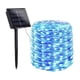 thumbnail image 1 of Cadena de luces solares Lámpara de hadas de alambre de cobre resistente al agua azul blanco 100LED Ehuebsd Para estrenar, 1 of 6