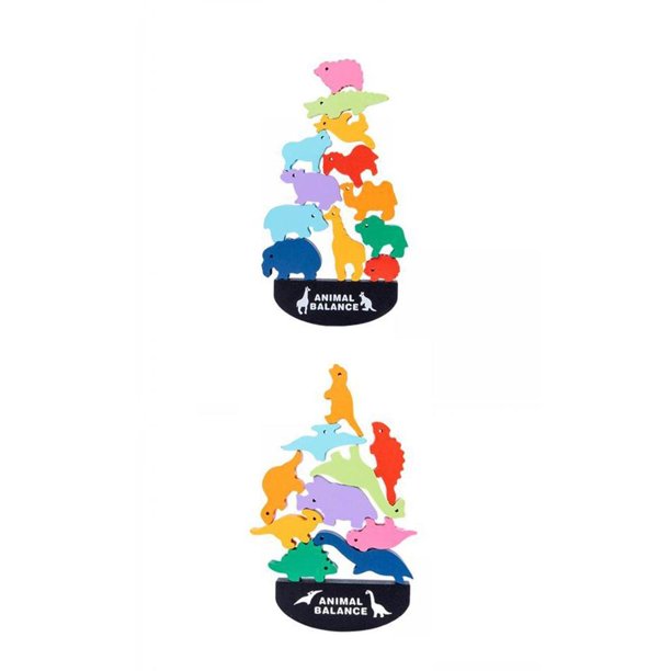 2x balance game blocks Coordinación Mano-ojo Regalos de Navidad para Niños Niños Niñas