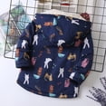 thumbnail image 4 of EnJoCho Trendy Children's Clothing Kids Boys Girls Winter Thicken Coat Cartoon Rabbit Cat Prints Hooded Jacket Toddler Windproof Thick Warm Outwear Kids Trendy Clothing Outfit 5-6 Years, 4 of 4