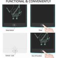 thumbnail image 3 of LCD Writing Tablet, 12 Inch Colorful Writing Board, Electronic Doodle Pads Drawing Board Gift for Kids Boy Girl Presents, 3 of 4