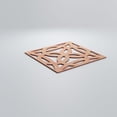 thumbnail image 3 of Ekena Millwork 15 3/8"W x 15 3/8"H x 1/4"T Medium Baytown Decorative Fretwork Wood Wall Panels, Cherry, 3 of 13