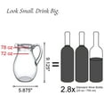 thumbnail image 3 of Amazing Abby - Bubbly - Plastic Pitcher (64 oz, 2 Quart), Clear Water Pitcher with Lid, Fridge Jug, BPA-Free, Shatter-Proof, Great for Iced Tea, Sangria, Lemonade, Juice, Milk, and More, 3 of 6