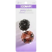 Conair Expandable Ponytailers, 2 Pack