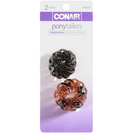 Conair Expandable Ponytailers, 2 Pack