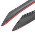 thumbnail image 1 of CNKOO 4Pcs Carbon Fiber Car Bumper Fin Canard Splitter Diffuser Spoiler Air knife, 1 of 6