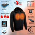 thumbnail image 4 of Milwaukee NexGen Heat Men's 'Igniter' Soft-Shell Heated Hooded Jacket  5XL, 4 of 5