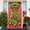 C, variant on Christmas Photo Background Party Decoration Door Curtain Banner Hanging Cloth Flag Festive Home Decor for Holidays Winter Theme Polyester Material Easy Hang 90x180cm Size