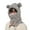 Grey, variant on Women Winter Warm Wind Resistant Hat Ski Riding Shield Soft Warmer Cute Cartoon Bear Ear Winter Hat Grey