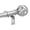 Silver, variant on OLV 1" Brown Twist Cage Adjustable Single Curtain Rod Set for Windows,30-60"