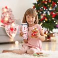 thumbnail image 7 of 40oz Christmas Tumbler with Handle Straw and Lid Santa Snowman Penguin Travel Coffee Tumbler Cup for Xmas Winter Holiday Birthday Party Gift, 7 of 7