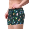 thumbnail image 2 of Bingfone Bright ladybugs Men's Underwear - Casual Stretch Boxer Briefs-Small, 2 of 5