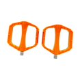 thumbnail image 2 of Lipstore Bike Foot Pedals Anti Slip Sturdy Versatile Easy Installation Pedals Orange, 2 of 8
